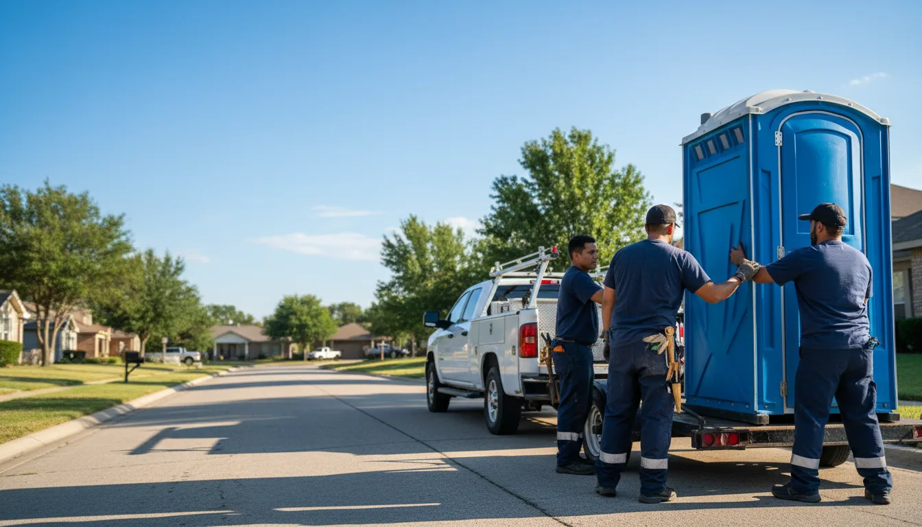 Portable Toilet Rental in Fox Lake, IL near me